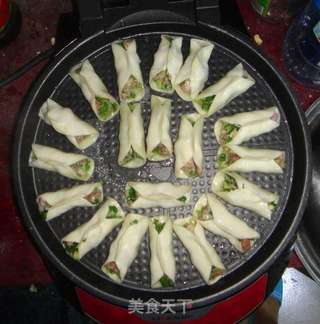 羊肉锅贴的做法步骤:10
