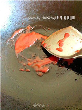 菠萝咕咾豆腐的做法步骤:6