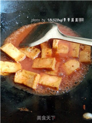 菠萝咕咾豆腐的做法步骤:8