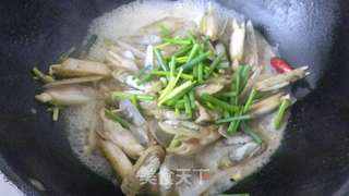 【葱姜炒蛏子】的做法步骤:5