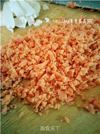 青菜火腿豆腐羹的做法步骤:4