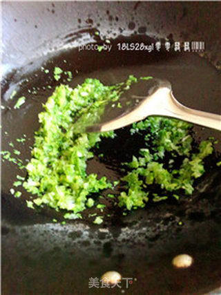 青菜火腿豆腐羹的做法步骤:7