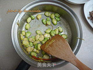 蚕豆肉丝的做法步骤:6