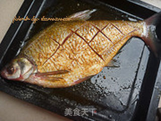 烤鲳鱼的做法步骤:2