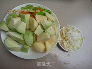地三鲜的做法步骤:2