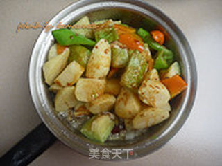 地三鲜的做法步骤:8