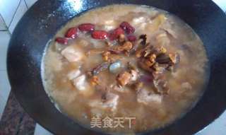 松茸炖排骨的做法步骤:8