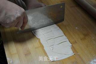 手工榨菜蛋丝面的做法步骤:11