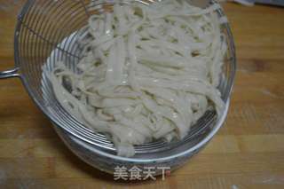 手工榨菜蛋丝面的做法步骤:12