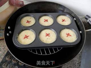 鸡蛋豆渣蒸糕的做法步骤：6