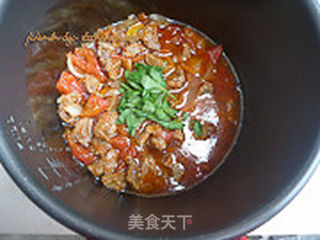 西红柿烧牛肉的做法步骤:9