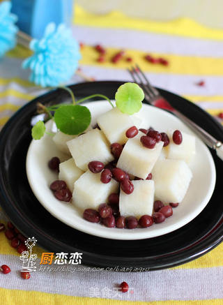 蜜豆山药的做法步骤:6