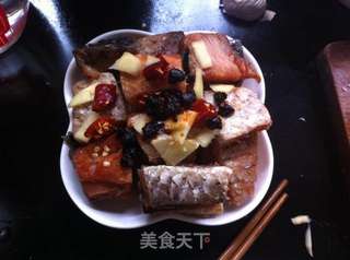 蒸腊鱼的做法步骤:8