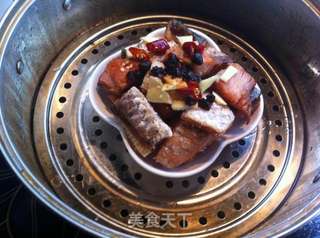 蒸腊鱼的做法步骤:9