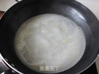 奶汤蒲菜的做法步骤:7
