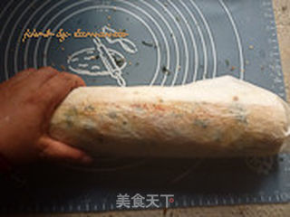 肉松面包卷的做法步骤:14