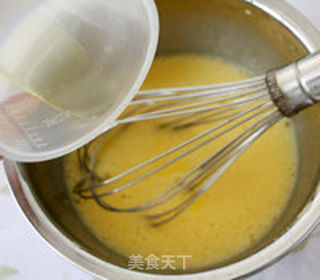 杏仁味蒸蛋糕的做法步骤:5