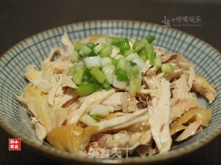 葱油手撕鸡的做法步骤:9