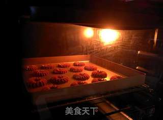 【太阳花可可曲奇】的做法步骤:11
