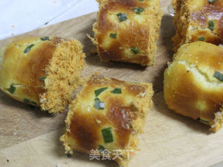 肉松面包卷的做法步骤:11