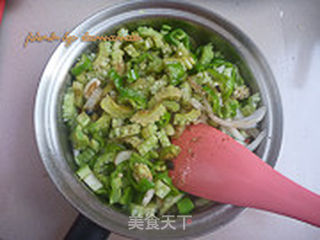糖醋苦瓜的做法步骤:8