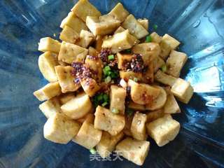 香辣豆干的做法步骤:7