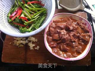 炒腰花的做法步骤:6