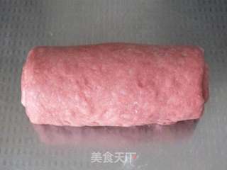西瓜吐司的做法步骤:13