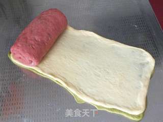 西瓜吐司的做法步骤:14