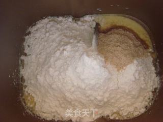 全麦椰蓉面包(面包机版)的做法步骤:11