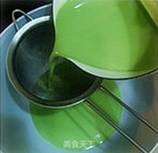 抹茶布丁的做法步骤:8