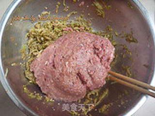 茄子肉饺的做法步骤:8