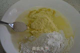 鲜玉米糕的做法步骤:7