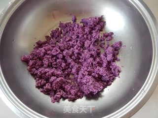 紫薯馒头卷的做法步骤:6