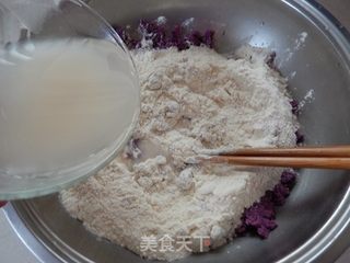 紫薯馒头卷的做法步骤:7
