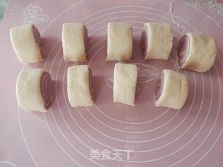 紫薯馒头卷的做法步骤:14