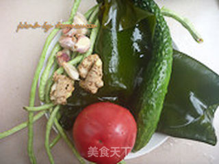 蔬菜酸汤&烤排骨的做法步骤:3