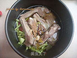 蔬菜酸汤&烤排骨的做法步骤:8