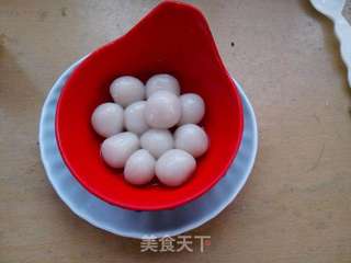 火龙果多丸甜品的做法步骤:5