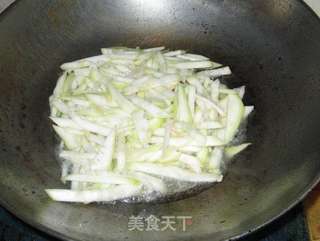 夜开花炒毛豆的做法步骤：4