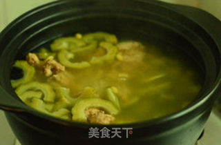 苦瓜黄豆猪骨汤的做法步骤:7