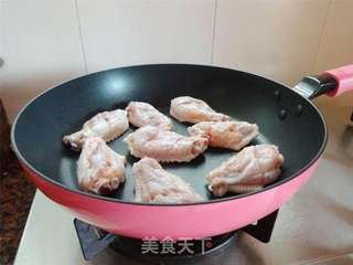 无油版可乐鸡翅的做法步骤:3