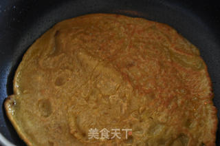 红糖鸡蛋摊饼的做法步骤:5
