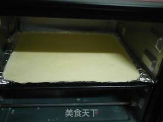 红薯蛋糕卷的做法步骤:12