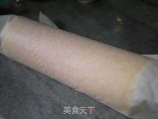红薯蛋糕卷的做法步骤:16