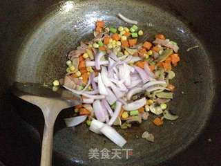 【培根芝士焗饭】-----经典浓香美味的做法步骤:4
