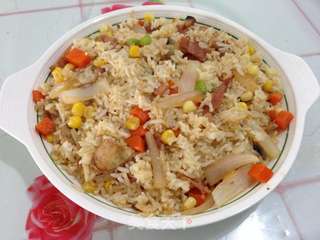 【培根芝士焗饭】-----经典浓香美味的做法步骤:8