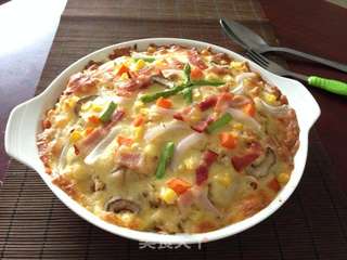 【培根芝士焗饭】-----经典浓香美味的做法步骤:10