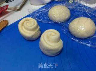 【蜜豆面包卷】——面包机版的做法步骤:11