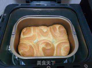 【蜜豆面包卷】——面包机版的做法步骤:14